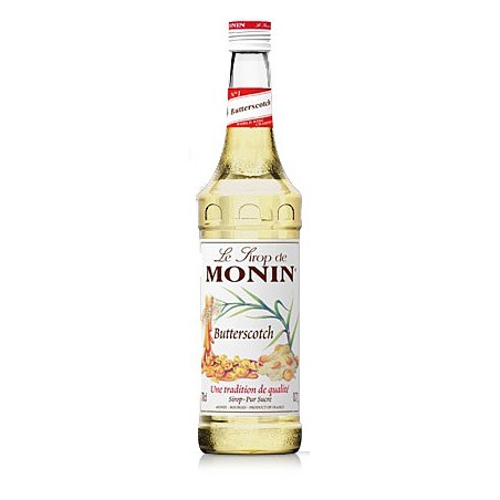 Monin Butterscotch siroop ingrediënten